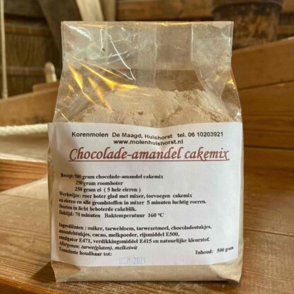 Chocolade-amandel cakemix 500 gram