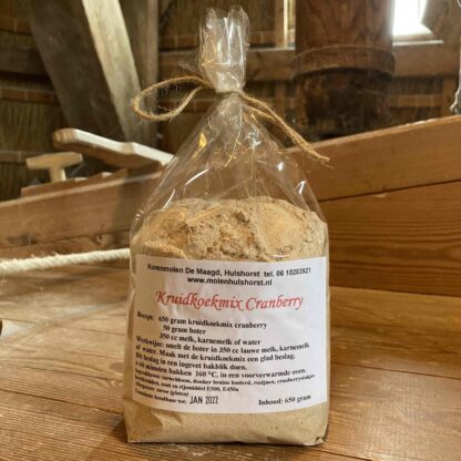 Kruidkoekmix Cranberry 650 gram